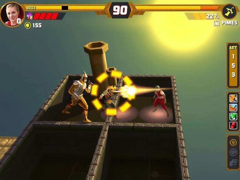 Golden Fortress Adventure Boss Fight